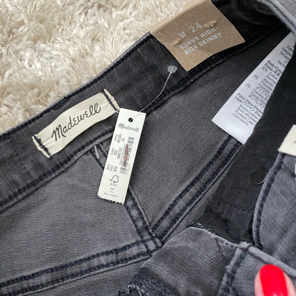 🆕 Madewell Curvy High Rise Skinny Jeans - Picture 8 of 12